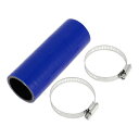 X AUTOHAUX シリコンホース シリコンチューブ インタークーラー ブルー 長さ127mm 内径38mm 4層構造 汎用 エアクリーナー エアーホース ク...