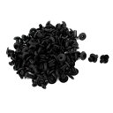 uxcell トリムクリップ クリップ リベット 6mm 100個