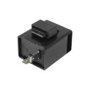 uxcell オートバイフラッシャーリレー 6-12V 2ピン オートバイ ターン シグナルライト インジケータ フラッシャーブリンカ リレー ビープ音