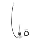 X AUTOHAUX 150mm燃料レベル送信機水位ゲージセンサーステンレス鋼プラスチック0-190オームトラックボート用