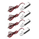 Motoforti クリアオートバイのターンシグナルライト サイドターニングインジケーター ユニバーサル 12V 6 LED オートバイのスクーター用 イエロー...