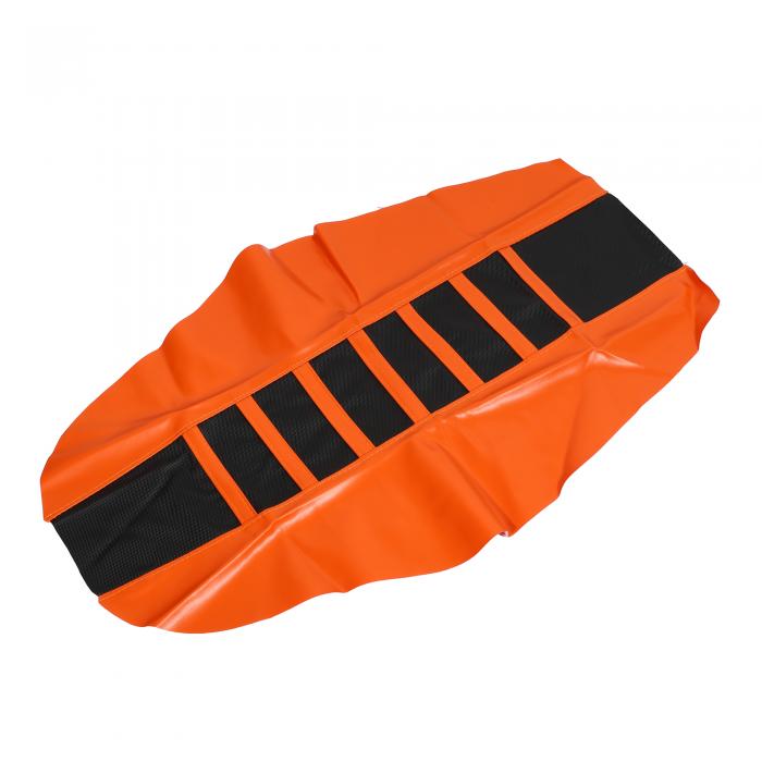 uxcell シートカバー ユニバーサル オートバイ ダートバイク 人口皮革 柔らかい 滑り止めシートクッシ..