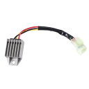 X AUTOHAUX 電圧レギュレータ整流器 交換 Arcticに対応 Cat 50 Utility ATV 2006-2008 金属 プラスチック ゴム ブラック シルバートーン