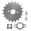 uxcell オートバイのフロントエンジンスプロケット 428 19T 20mm 50cc 70cc 90cc 110cc 125cc ダートピットバイク ミニ...