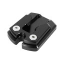 F FIERCE CYCLE オートバイキックスタンドパッド サポートプレートパッド サイドスタンド延長パッド Yam ahaに対応 N-MAX 155 2015-2019に対応 黒