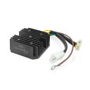 uxcell 電圧レギュレータ整流器 オートバイ DC 12V メタル BMWに対応F650