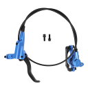 BULLSPANN 1セット 自転車ブレーキアクセサリー アルミニウム合金 ブレーキハンドルバー フロント左ブレーキレバーと850mmブレーキワイヤー ロードバ...
