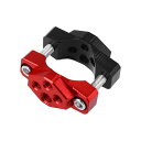 Motoforti バックミラーエクステンダー ハンドルクランプ 調整可能 オフロードスポットライトブラケット オートバイ スポーツバイク スクーター用 ユニバ...
