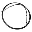 Motoforti スロットルシフトリモコンボックスケーブル マリンタイプ3300/33C 船外エンジンボートモーターステアリングシステム用 ブラック 1個 3...