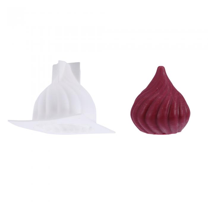 CAPASTEC オニオンキャンドル型シリコンキャンドル型キューブシリコン型3Dキャンドルソープシリコン型キャンドル作りDIY香りキャンドルホワイト