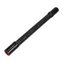 X AUTOHAUX 1個 内径22mm 長さ400mm 0° シリコンホース ジャバラ 液漏れなし ジャバラホース ラジエーターホース 車用ホースリターンホース リターンホース エキゾーストホース 黒い レッド 汎用 建設機械 工業用 研究機器