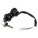 uxcell イグニッション キー スイッチ オートバイ Kawasakiに対応 BAYOU 250 KLF250A 2004-2011 27005-0002 ...