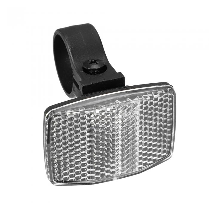 X AUTOHAUX 自転車用リフレクター 自転車用警告リフレクター 自転車アクセサリー プラスチック ホワイ..