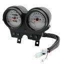 uxcell バイク スピードメーター DC 12V ブラック 0-160km/h EN