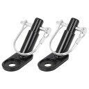 X AUTOHAUX 自転車トレーラーカプラーアタッチメント 自転車トレーラーヒッチ交換 2個