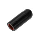 X AUTOHAUX 内径14mm 長さ50mm ブラック レッド シリコンキャップ 配管の処理 メクラキャップ 配管のエンドキャップ 4層強化 中に編み込み繊...