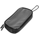 uxcell タンクバック バイク用 マグネチック 人工レザー製 ヘッドホン用 ホルダー ケース 収納 防水 防塵 便利 モーターバイク