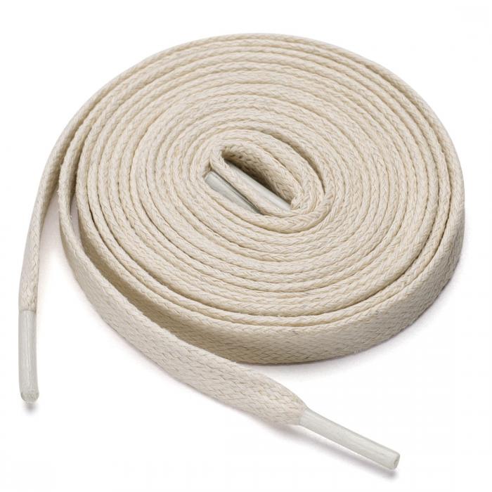 uxcell 靴紐 靴ひも 平型 平ひも ワックス シューレース ブーツ用 カジュアルシューズ 男女兼用 2足 ベ..