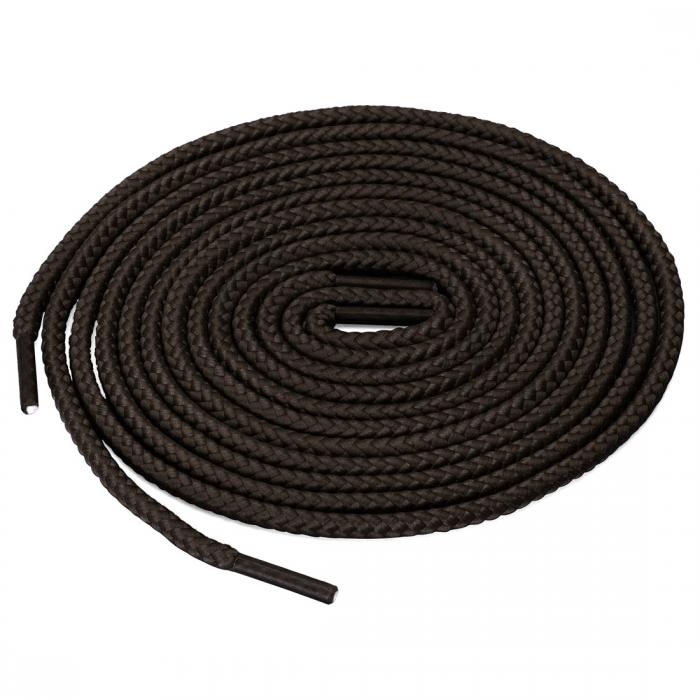 uxcell 靴紐 靴ひも 丸紐 丸型 シューレース 丈夫 レザーシューズ ブーツ用 男女兼用 男女兼用 2足 ダ..