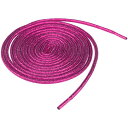 Allegra K グリッター ラウンド シューレース スパークリング スニーカーシューレース ダークオーキッド 160cm/62.99