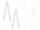 uxcell ブラストラップ 肩ひも ブラジャーブラストラップ 調整可能 女性用 ホワイト3 +肌色 幅18mm