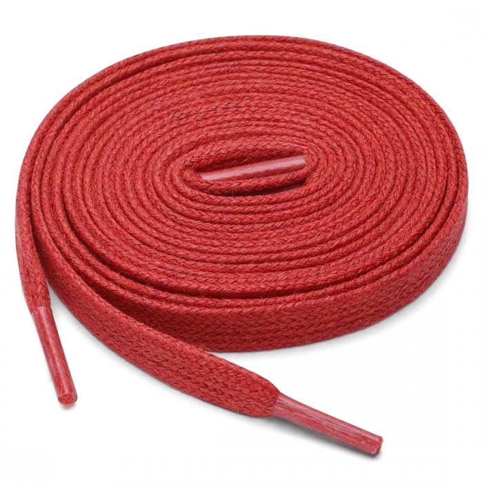 uxcell 靴紐 靴ひも 平型 平ひも ワックス シューレース ブーツ用 カジュアルシューズ 男女兼用 2足 レ..