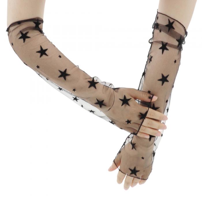 CAPASTEC レース アームカバー レディース おしゃれ 可愛い インスタ映え 日焼け防止 透け感あり アームスリーブ 街歩 ドライブ用 女性用 夏の日常コ...