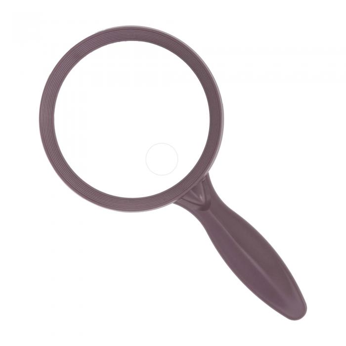 GLIDESMOOTH 拡大鏡 手持ちルーペ 3倍拡大 見やすい 携帯便利 シンプル 地図 雑誌 新聞 読書用 自然探..