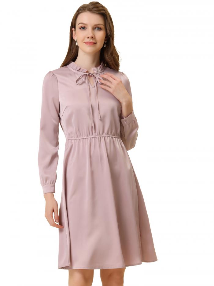 AllegraKサテンワンピースフ...