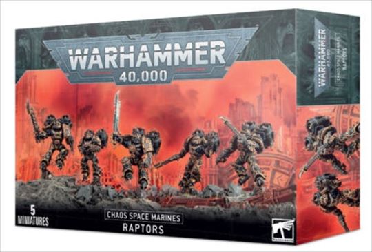 ウォーハンマー40,000：ケイオス スペースマリーン ラプター（CHAOS SPACE MARINE RAPTORS）