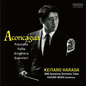 【新品】【CD】Aconcagua　−　Piazzolla，　Falla，　Ginastera，　Guarnieri　原田慶太楼　NHK交響楽団