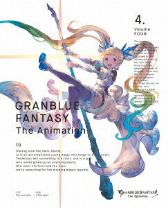 【新品】【ブルーレイ】GRANBLUE　FANTASY　The　Animation　4　赤井俊文(キャラクターデザイン)