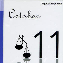 マイ・バースデー・ブック　10月11日
