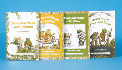 【新品】ジュニア英語名作ライブラリー　英語版　かえるくんとがまくん　4巻セット　Arnold　Lobel/byのサムネイル