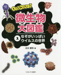 もっと知りたい!微生物大図鑑 1 なぞがいっぱいウイルスの世界 北元憲利/著