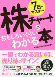 7日でマスター株チャートがおもしろいくらいわかる本　一瞬でわかる買い時、売り時のサイン!　梶田洋平/著