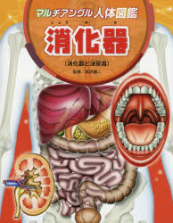 人体図鑑 マルチアングル人体図鑑　〔2〕　消化器　消化器と泌尿器　高沢謙二/監修　松島浩一郎/絵　川島晶子/文