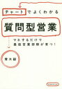 チャートでよくわかる質問型営業　マネするだけで最強営業部隊が育つ!　青木毅/著