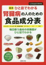 最新ひと目でわかる腎臓病の人のための食品成分表 エネルギーたんぱく質食塩相当量カリウムリン水分 毎日使う食材の栄養価がひと目でわかる 主婦の友社 編 