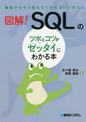 図解!SQLのツボとコツがゼッタイにわかる本 五十嵐貴之/著 芳賀勝紀/著