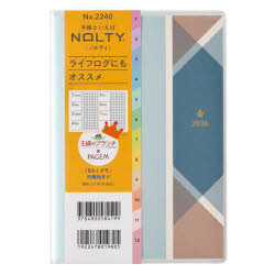 王様のブランチ×PAGEM　by　NOLTY　ペイジェムウィークリーB6−iメモ月曜(パウダーブルー)[2240]　2026..