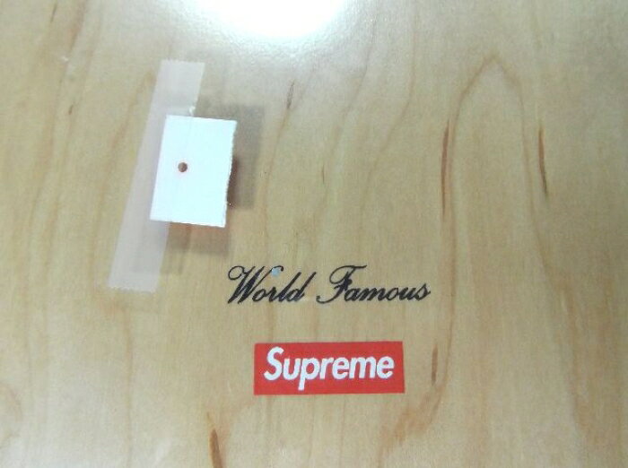 【Supreme】≪シュプリーム Leopard Skateboard Decks [レオパードスケートボードデッキ] Yellow≫[状態：S]
