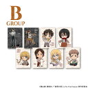 【 06/17 入荷予定】 TVアニメ「進撃の巨人」カフェ(猫) ブロマイドB ※ブラインド販売 グッズ