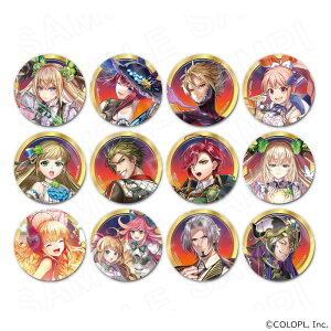 【 09/22 発送予定】 クイズRPG 魔法使いと黒猫のウィズ〜黄昏メアレスカフェ〈巡る幸い〉亭〜 トレーディング缶バッジ コンプリートBOX グッズ