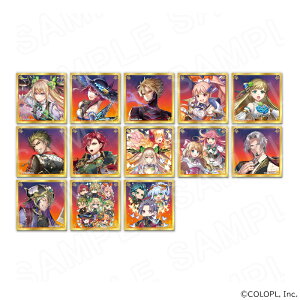 【 09/22 発送予定】 クイズRPG 魔法使いと黒猫のウィズ〜黄昏メアレスカフェ〈巡る幸い〉亭〜 スクエア型ステッカー ※ブラインド販売 グッズ