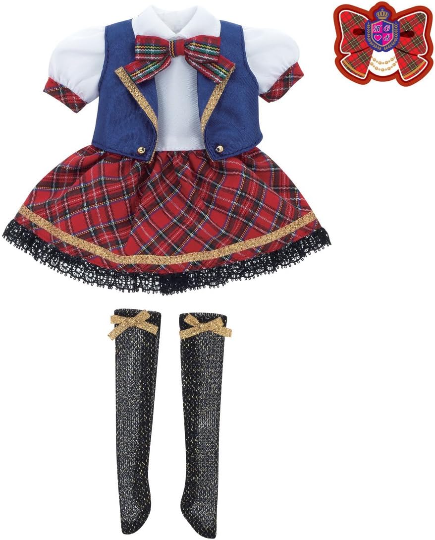乐天商城 - リカちゃん ドレス 原宿ガールズスクールコーデドレスセット SEIFUKU LICCA