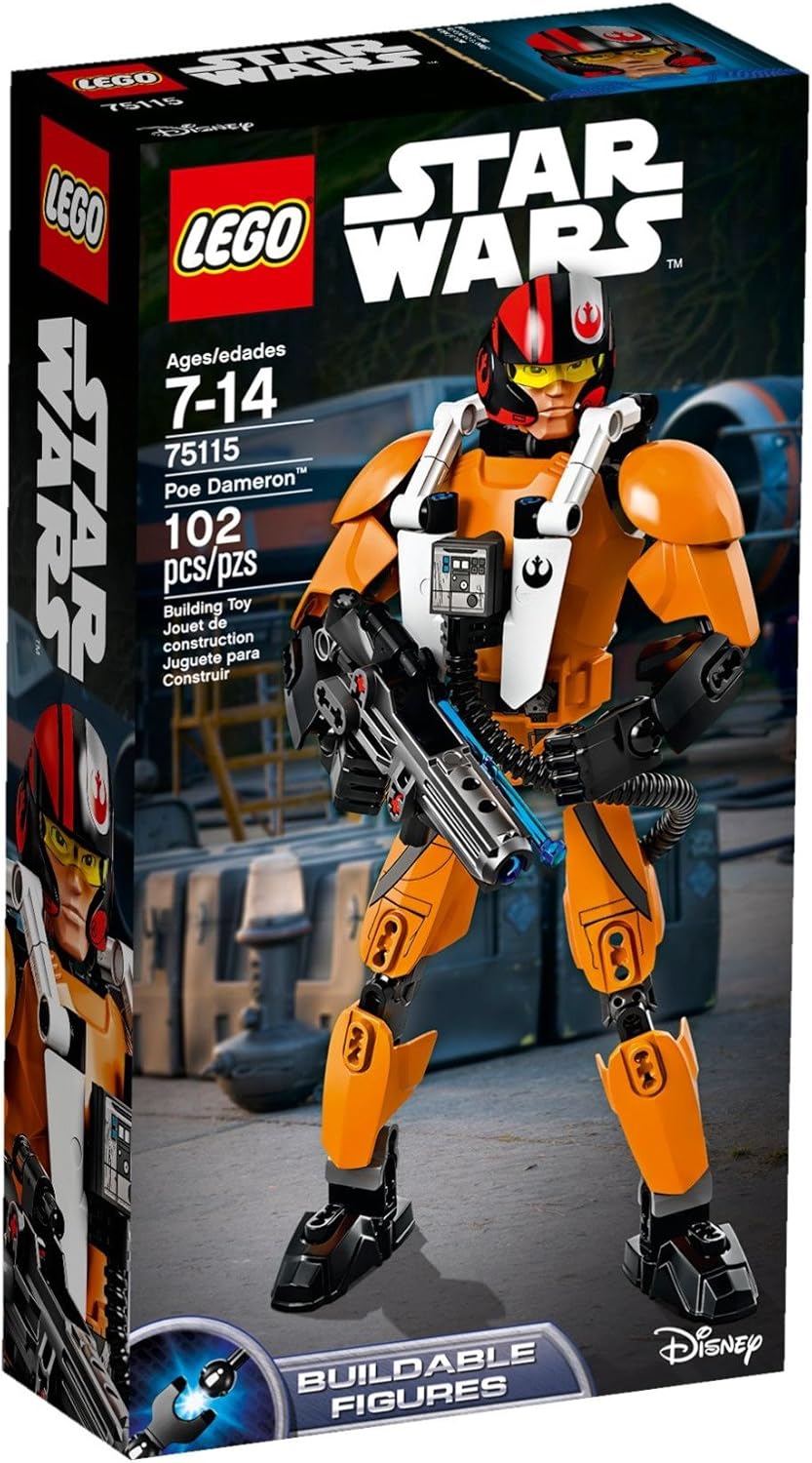 乐天商城 - レゴ スター・ウォーズ ビルダブルフィギュア ポー・ダメロン 75115