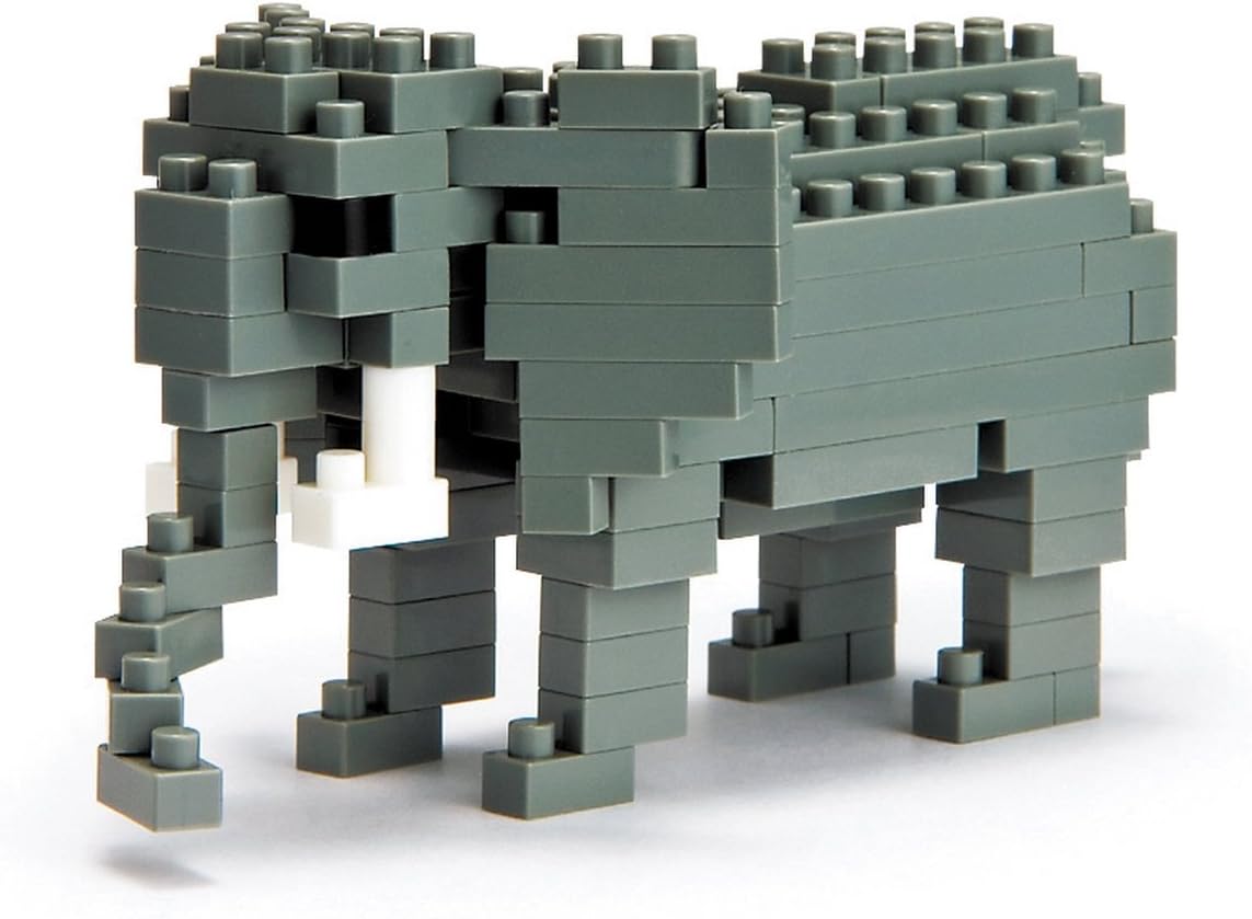 ナノブロック アフリカゾウ