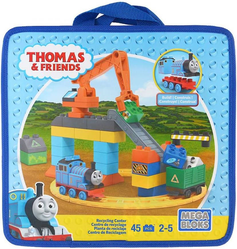 乐天商城 - フィッシャープライス メガブロック きかんしゃトーマス トーマスとリサイクルセンター
