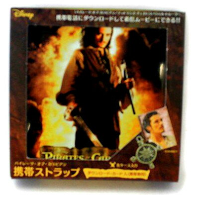 パイレーツオブカリビアン 携帯ストラップ缶ケース入り